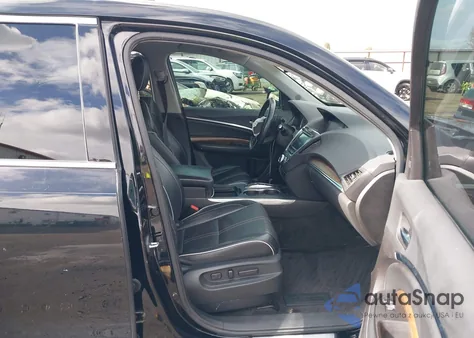 2017 Acura Mdx Advance Entertainment Pkgs из США, поврежденный, VIN 5FRYD4H93HB037511